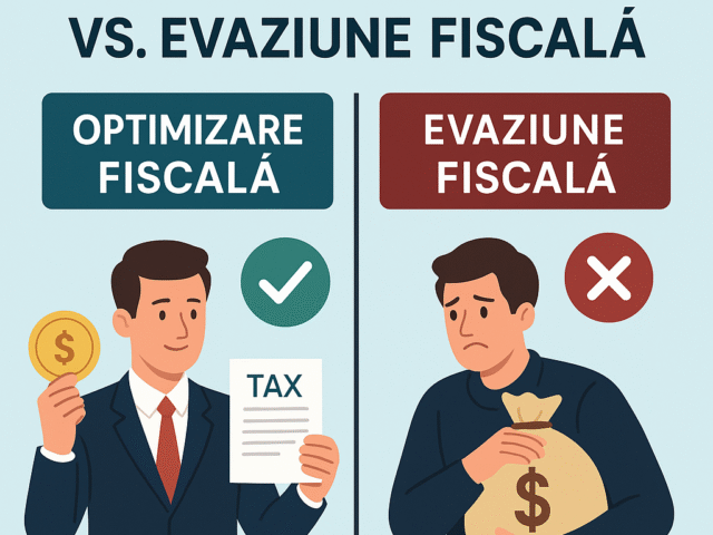 „Optimizare fiscală vs. Evaziune: Cum să reduci taxele legal”