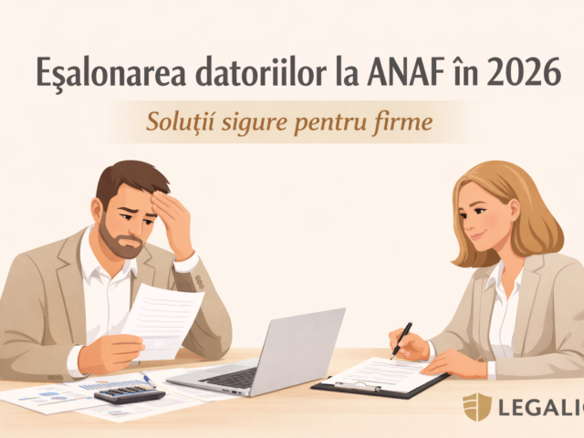„Eșalonarea datoriilor ANAF 2026: reguli noi”